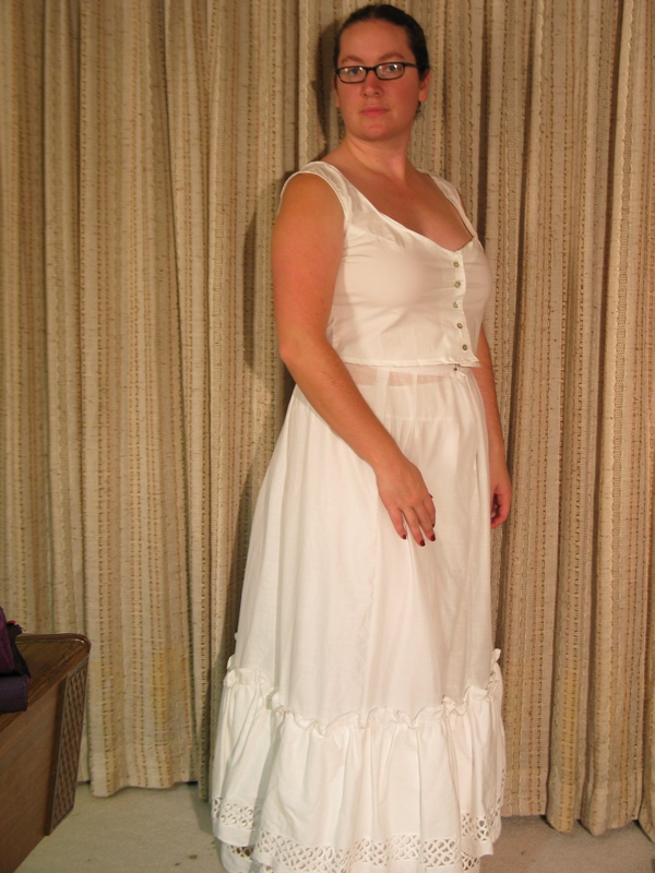 1870s petticoat